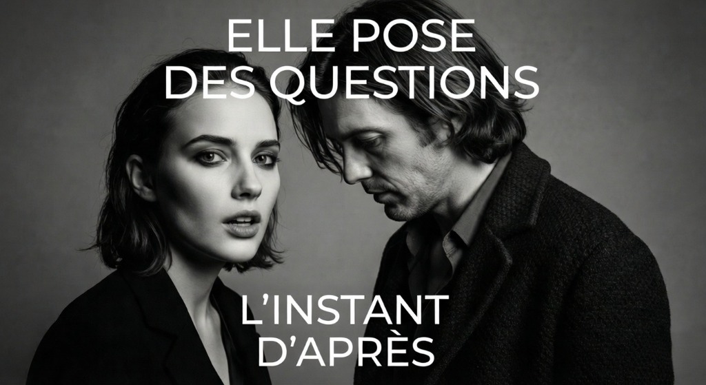 Elle pose des questions